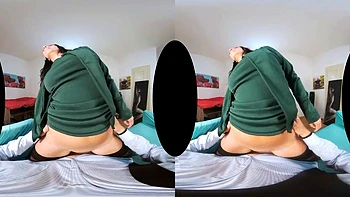 Cum in my tight pussy: Blowjob, Cowgirl  Babe VR Porn