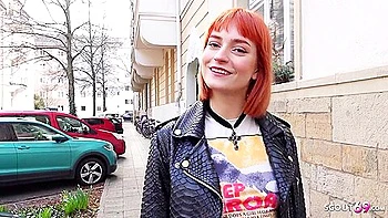 Slender Insane Redhead Teen 18+ Dolly Dyson Get Coarse Drilled At Model Job