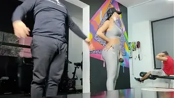 BUSTED AND KICKED OUT FROM  THE GYM CAUSE I LET STRANGER MASTURBATE MY PUSSY