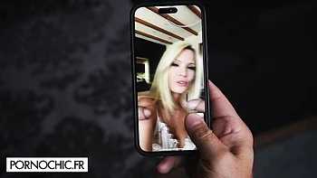 Fmm in threesome scene with bubbly Candi Licious from PORNOCHIC