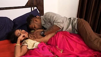 Indian porn star Sanjana gang bang threesome with huge 7inch cock hardcore fuck