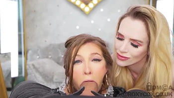 Roxy Cox Crazy Pov Threesome Orgy