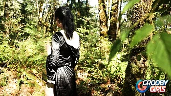 Halloween smut with extravagant nymphet from Grooby Girls