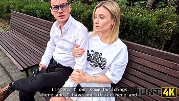 Blonde Stranger Fucks Couple in Hot POV Cuckold Sex - HD 1080p