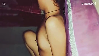 Desi Stepmom Fucked Hard by Step Son in Missionary While Husband is Away - Viral HD Cheating Sex