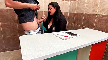 Big Ass Latina Boss Fucks Employee Rough - Office Sex & Creampie