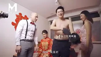 ModelMedia Asia-Lewd Wedding Scene-Liang Yun Fei-MD-0232-Best Original Asia Porn Video