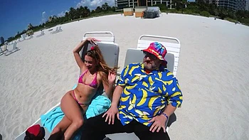 Redhead Khloe Kapri rides peaches and cock intensely