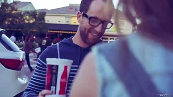 Blonde Milf fickt Doggy, Reiterin und Missionarsstellung