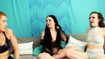 QueerCrush interview with Hazel Paige and Lily Thot