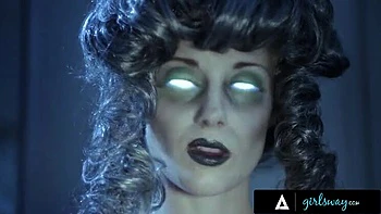 Haunted Christmas Stepmom Part 2 - Reena Sky Controls Shyla & Elle - Girlsway XXX