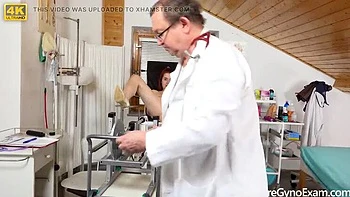 Sweet Teen Angelina Gets Intense Anal Orgasm During Medical Exam with Speculum