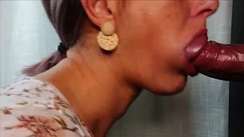 Arrow & Petra Close Up Glory Hole Blowjob - Big Cock Cum Swallow Deep Throat