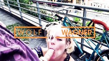 Milf latina Mara Martinez baise en extérieur avec un Berlinois