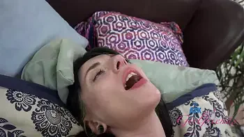 Cute skinny amateur babe Kitty Cam rides your cock in this POV and sexy wet footjob and sidefuck