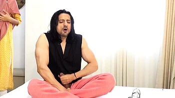 Adolescente hijabi llena tras mamada dura