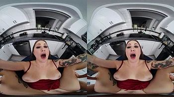 Suce, levrette et cowgirl en VR avec cul anal