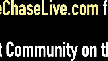 Energetic Charlee Chase at tattoo clip