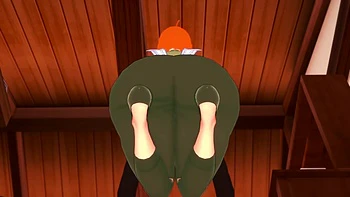 Dexters Milf bläst im Cartoon