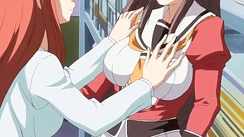 Азиатская хентайша с вырезом на груди