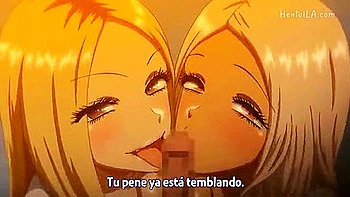 Filles en uniforme harcèlent et lui font plusieurs pipes