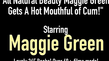 Maggie Green la milf exhibe ses énormes seins au hitachi