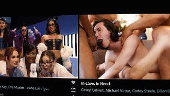 Süße Jane Wilde wird im heißen Dreier in den Arsch gefickt