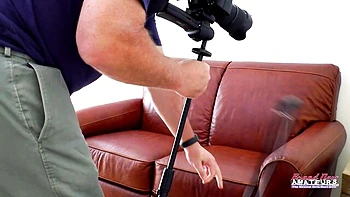 Горячая Энни и её игрушки с большими сиськами