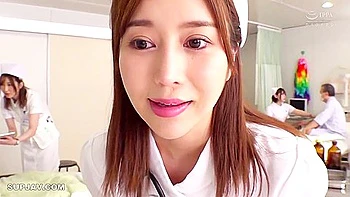 Ados infirmières asiatiques creampie en public