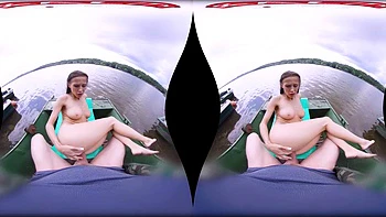 Russische Amateurin Cowgirl Blasen VR