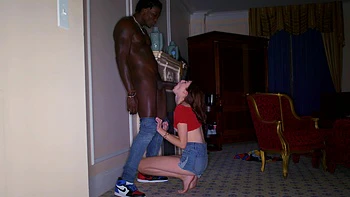 Morena Lena Anderson cavalga o enorme pau negro de Louie Smalls