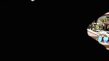 Ginger Banks bläst geil auf dem Balkon