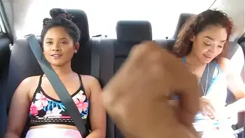 Toticos.com Fucking around on Collins ave in South Beach Miami (Sarah Lace, Violet Rae, Shimmy Cash)