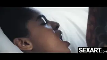 Sexy Black model fucked to multiple orgasms and a hot creampie