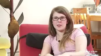 Ersties: Cute Babe With Hairy Pussy Plays With Her Favorite Toy