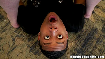 Madura gorda senta na cara do enteado