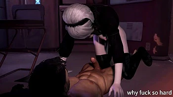 Cosplay 3D Sexy Baisée avec un Gros Cul