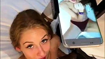 Violet Myers suce en profondeur - POV blowjob hardcore