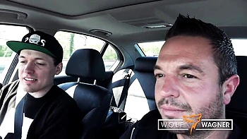 Pussy eating video with stunner Kitty Blair and Petite Blonde from Wolf Wagner Com