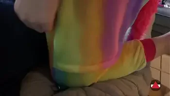 Stepsister Tricked Me into a ride and creampie