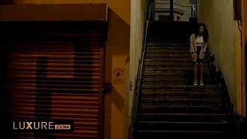 Carollina Cherry Gets Woken Up By Strangers For Bathroom Blowjob & Doggy Style Sex