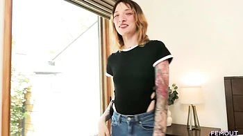 Stormy Buns Tgirl Solo Masturbations-Compilation
