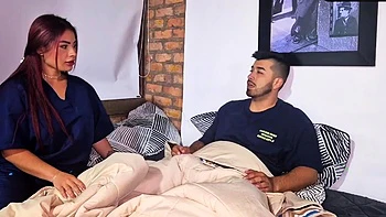 ALEJANDRA PALACIOS - XXX! Horny nurse lets patient cum