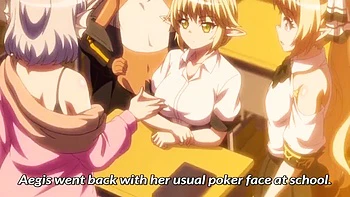 Anime tetona cogida interracial