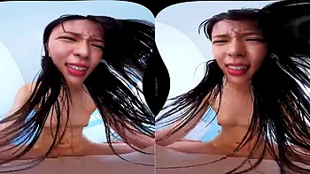 VR 3D milf monta duro en sexo POV