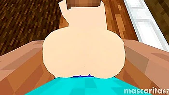 Jenny Addiction baise en levrette dans animation 3D POV