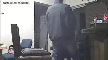 Spycam : Hot blond stepsister caught with my husband