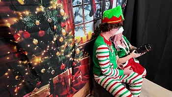 Elfes BBW coquines britanniques secouent leur cul avec des jouets