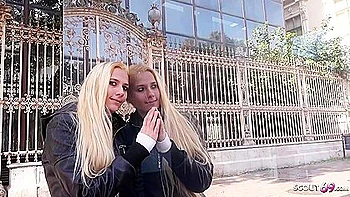 Loira tímida adolescente fodida forte no primeiro casting