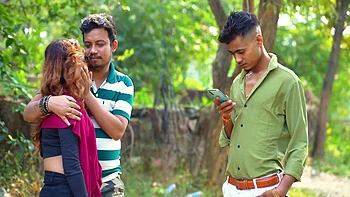 Hart meine rothaarige Inderin im Park gefickt